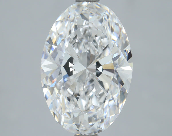 Lab-Grown 3.02 Carat Oval Shape Diamond color D Clarity VS2, precious stones, engagement diamonds