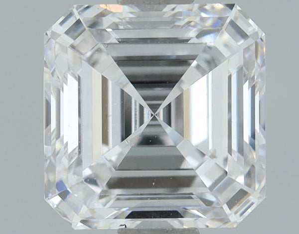 Lab-Grown 1.06 Carat Asscher Cut Diamond color D Clarity VS2, precious stones, engagement diamonds