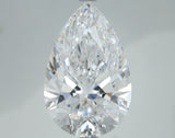 Lab-Grown 5.05 Carat Pear Shape Diamond color E Clarity VS1, precious stones, engagement diamonds