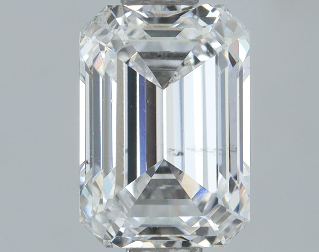 Lab-Grown 1.06 Carat Emerald Cut Diamond color D Clarity SI1, precious stones, engagement diamonds