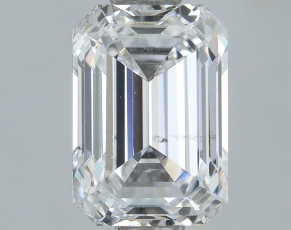 Lab-Grown 1.06 Carat Emerald Cut Diamond color D Clarity SI1, precious stones, engagement diamonds