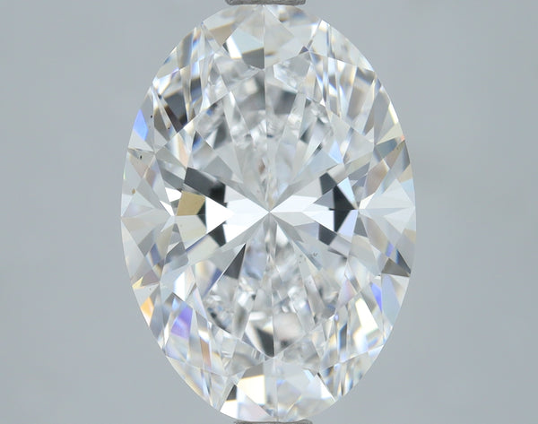 Lab-Grown 3.01 Carat Oval Shape Diamond color D Clarity VS1, precious stones, engagement diamonds