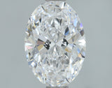 Lab-Grown 1.01 Carat Oval Shape Diamond color D Clarity VS2, precious stones, engagement diamonds