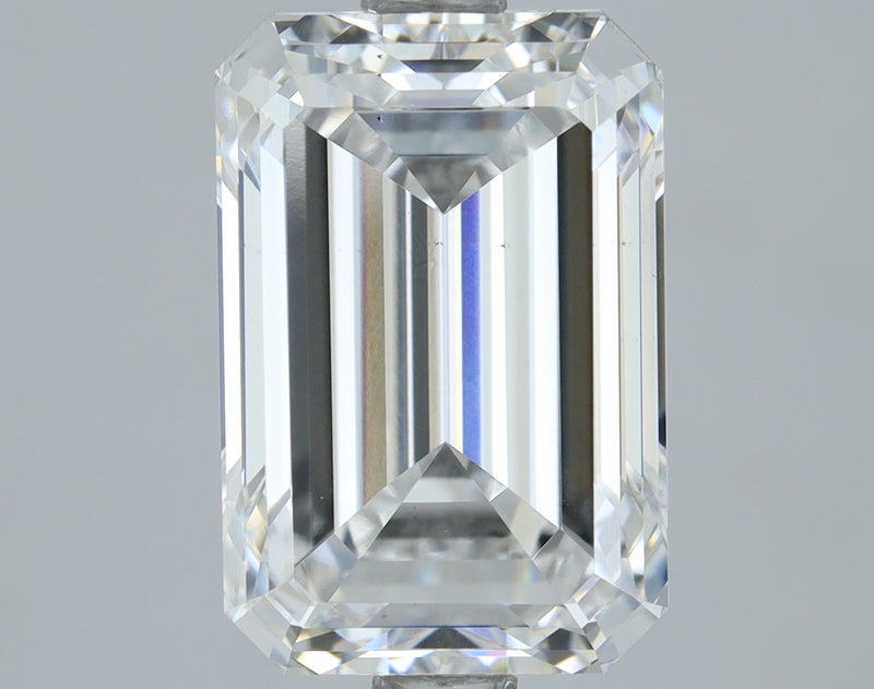 Lab-Grown 3.01 Carat Emerald Cut Diamond color D Clarity VS1, precious stones, engagement diamonds