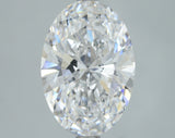 Lab-Grown 3.00 Carat Oval Shape Diamond color E Clarity SI1, precious stones, engagement diamonds