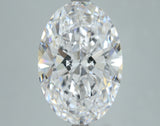 Lab-Grown 5.02 Carat Oval Shape Diamond color E Clarity VS2, precious stones, engagement diamonds