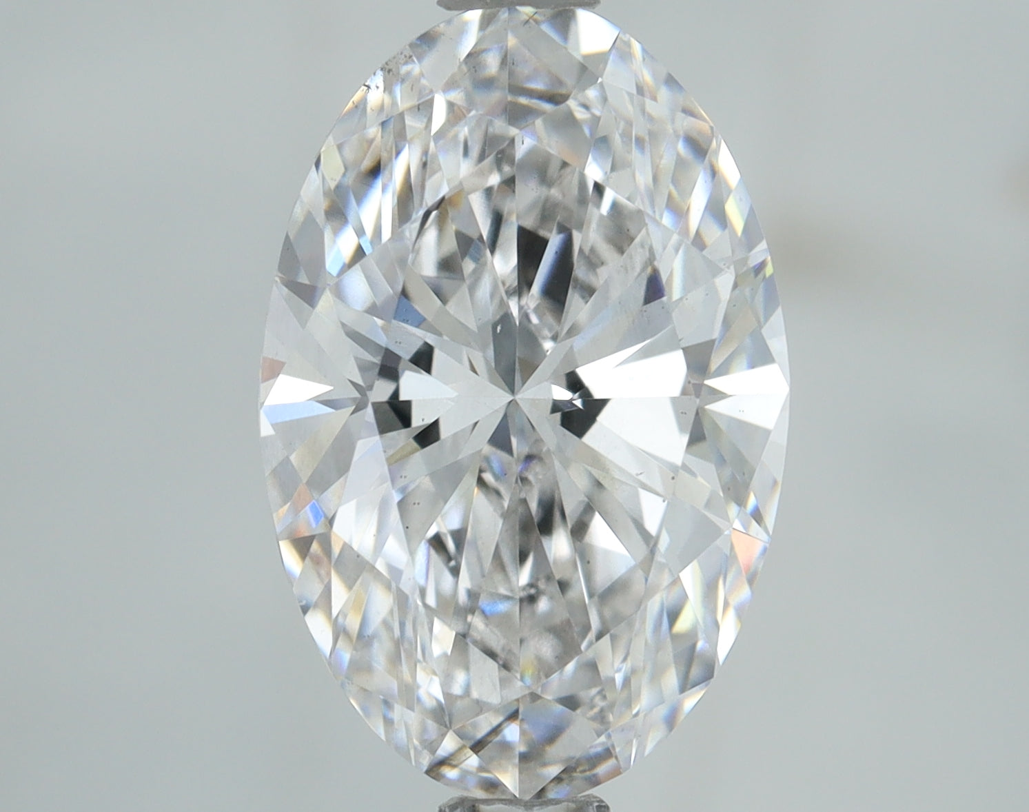 Lab-Grown 1.79 Carat Oval Shape Diamond color F Clarity VS2, precious stones, engagement diamonds