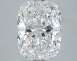 Lab-Grown 3.01 Carat Cushion Brilliant Diamond color E Clarity VS1, precious stones, engagement diamonds