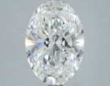 Lab-Grown 3.01 Carat Oval Shape Diamond color D Clarity VS1, precious stones, engagement diamonds