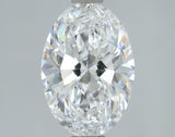 Lab-Grown 1.00 Carat Oval Shape Diamond color E Clarity VVS2, precious stones, engagement diamonds