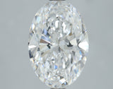 Lab-Grown 3.00 Carat Oval Shape Diamond color D Clarity VS2, precious stones, engagement diamonds