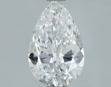 Lab-Grown 1.00 Carat Pear Shape Diamond color D Clarity VS1, precious stones, engagement diamonds