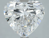 Lab-Grown 3.01 Carat Heart Shape Diamond color D Clarity VS2, precious stones, engagement diamonds