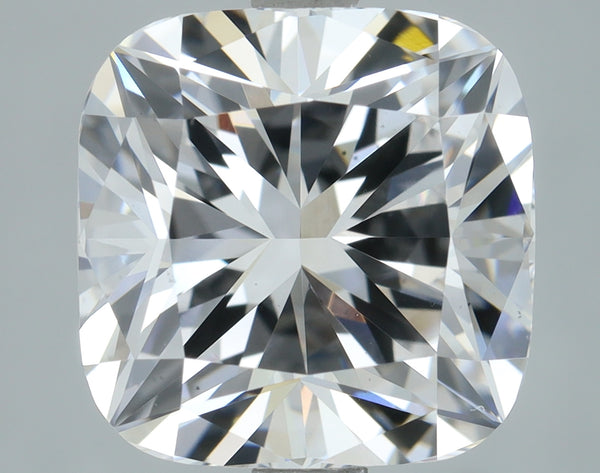 Lab-Grown 3.13 Carat Cushion Brilliant Diamond color D Clarity VS1, precious stones, engagement diamonds