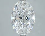 Lab-Grown 3.01 Carat Oval Shape Diamond color D Clarity VS1, precious stones, engagement diamonds