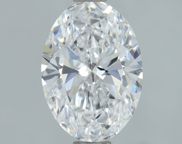 Lab-Grown 1.00 Carat Oval Shape Diamond color D Clarity VS2, precious stones, engagement diamonds