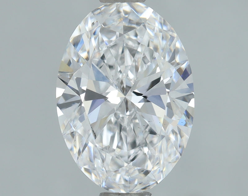 Lab-Grown 1.00 Carat Oval Shape Diamond color D Clarity VS2, precious stones, engagement diamonds