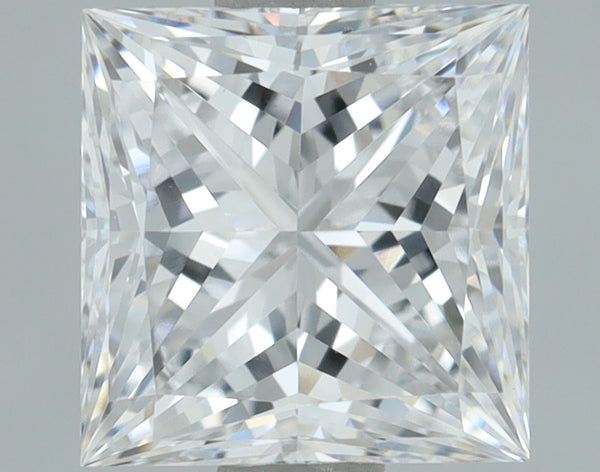Lab-Grown 1.02 Carat Princess Cut Diamond color E Clarity VVS2, precious stones, engagement diamonds