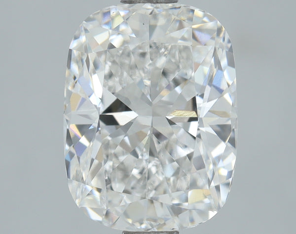 Lab-Grown 2.00 Carat Cushion Brilliant Diamond color E Clarity VS1, precious stones, engagement diamonds