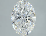 Lab-Grown 3.01 Carat Oval Shape Diamond color D Clarity VS2, precious stones, engagement diamonds