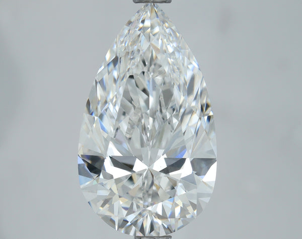 Lab-Grown 3.01 Carat Pear Shape Diamond color E Clarity VS1, precious stones, engagement diamonds