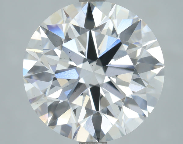 Lab-Grown 4.30 Carat Round Brilliant Diamond color E Clarity VS2, precious stones, engagement diamonds