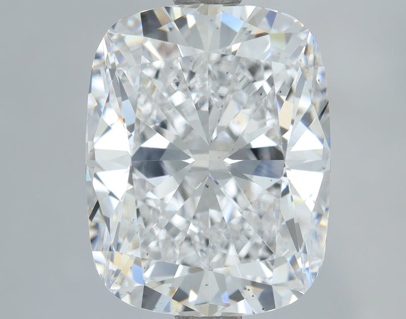 Lab-Grown 3.20 Carat Cushion Brilliant Diamond color E Clarity VS2, precious stones, engagement diamonds