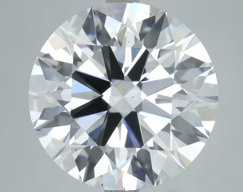 Lab-Grown 5.03 Carat Round Brilliant Diamond color E Clarity VS2, precious stones, engagement diamonds