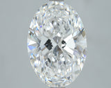 Lab-Grown 3.00 Carat Oval Shape Diamond color D Clarity VS2, precious stones, engagement diamonds