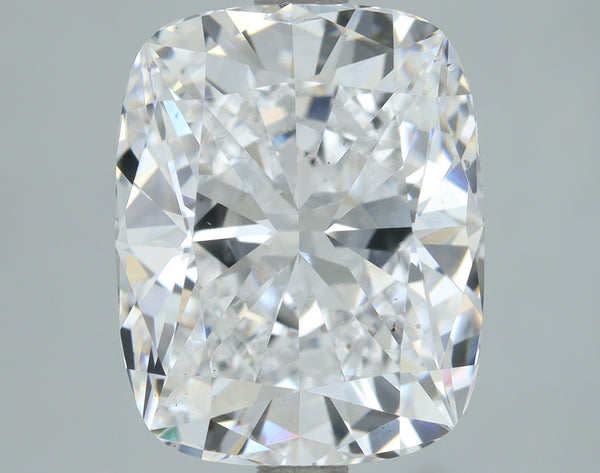 Lab-Grown 4.01 Carat Cushion Brilliant Diamond color D Clarity VS2, precious stones, engagement diamonds