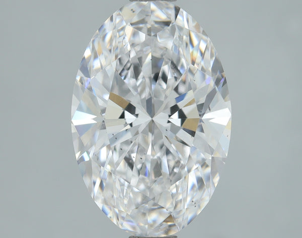 Lab-Grown 2.01 Carat Oval Shape Diamond color D Clarity VS2, precious stones, engagement diamonds