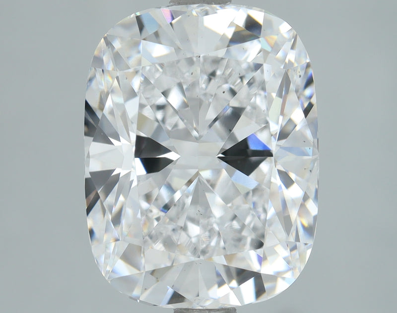 Lab-Grown 3.71 Carat Cushion Brilliant Diamond color D Clarity VS2, precious stones, engagement diamonds