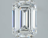 Lab-Grown 2.00 Carat Emerald Cut Diamond color E Clarity VS1, precious stones, engagement diamonds