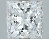 Lab-Grown 2.02 Carat Princess Cut Diamond color D Clarity VS2, precious stones, engagement diamonds