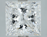 Lab-Grown 2.02 Carat Princess Cut Diamond color D Clarity VS1, precious stones, engagement diamonds