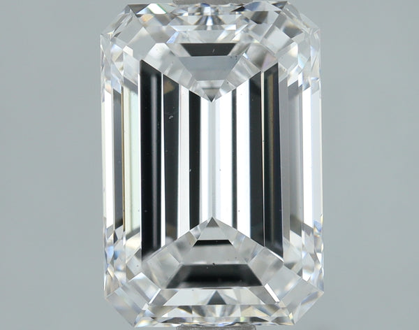 Lab-Grown 1.85 Carat Emerald Cut Diamond color D Clarity VS2, precious stones, engagement diamonds