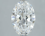 Lab-Grown 2.00 Carat Oval Shape Diamond color D Clarity VS2, precious stones, engagement diamonds