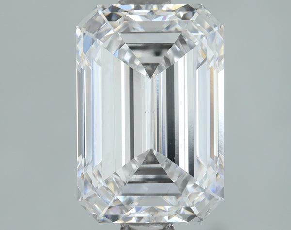 Lab-Grown 2.03 Carat Emerald Cut Diamond color D Clarity VS2, precious stones, engagement diamonds