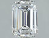 Lab-Grown 1.50 Carat Emerald Cut Diamond color D Clarity VS2, precious stones, engagement diamonds