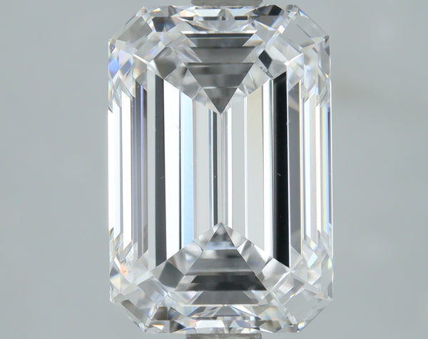 Lab-Grown 2.51 Carat Emerald Cut Diamond color D Clarity VS2, precious stones, engagement diamonds