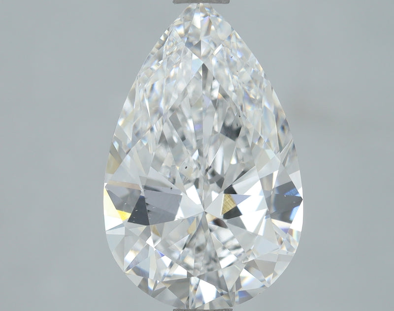 Lab-Grown 2.00 Carat Pear Shape Diamond color D Clarity VS2, precious stones, engagement diamonds