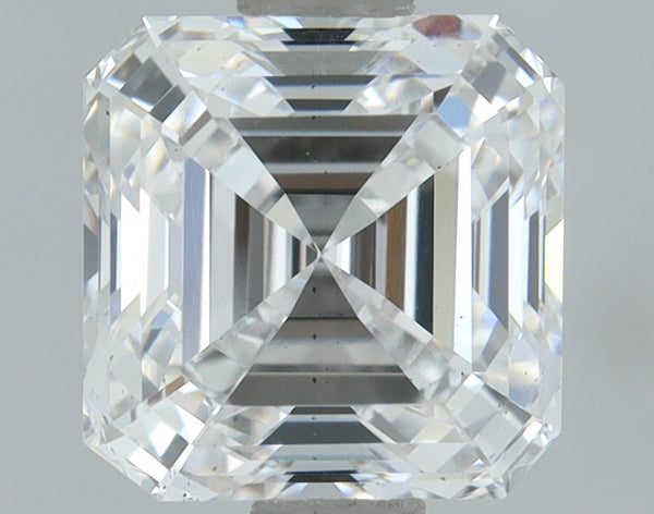 Lab-Grown 1.01 Carat Asscher Cut Diamond color D Clarity VS2, precious stones, engagement diamonds