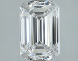 Lab-Grown 2.40 Carat Emerald Cut Diamond color D Clarity VS1, precious stones, engagement diamonds