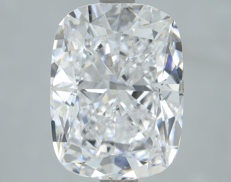 Lab-Grown 3.01 Carat Cushion Brilliant Diamond color E Clarity VS2, precious stones, engagement diamonds