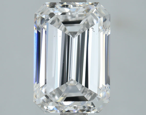 Lab-Grown 2.00 Carat Emerald Cut Diamond color D Clarity VS2, precious stones, engagement diamonds