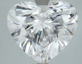 Lab-Grown 6.01 Carat Heart Shape Diamond color D Clarity VVS2, precious stones, engagement diamonds