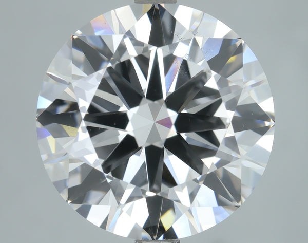 Lab-Grown 5.02 Carat Round Brilliant Diamond color D Clarity SI1, precious stones, engagement diamonds