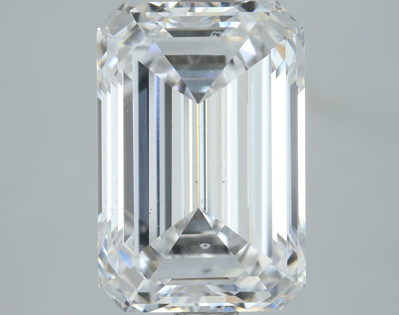 Lab-Grown 3.01 Carat Emerald Cut Diamond color D Clarity VS2, precious stones, engagement diamonds