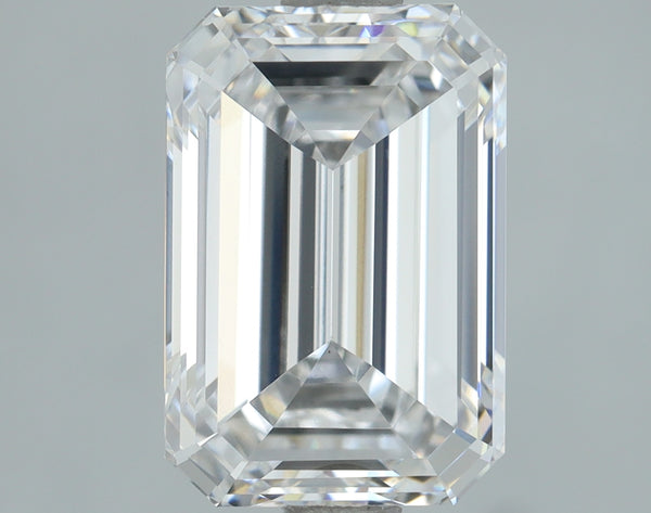 Lab-Grown 2.01 Carat Emerald Cut Diamond color D Clarity VS1, precious stones, engagement diamonds