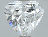 Lab-Grown 1.02 Carat Heart Shape Diamond color D Clarity VVS2, precious stones, engagement diamonds